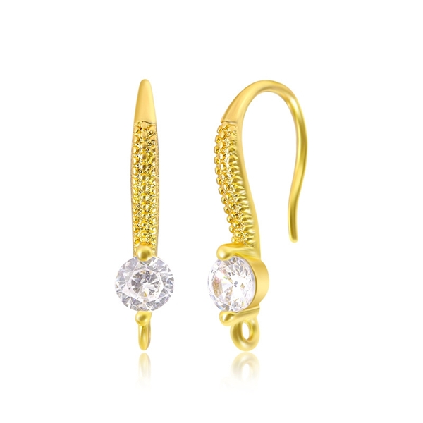 Picture of Distinctive Delicate Cubic Zirconia Small Hoop Earrings Exclusive Online