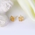 Picture of Famous Small Flower Big Stud Earrings