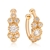 Picture of Nice Cubic Zirconia Gold Plated Clip On Earrings