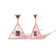 Picture of Copper or Brass Delicate Dangle Earrings at Super Low Price