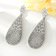 Show details for Copper or Brass Luxury Dangle Earrings from Certified Factory Show details for Copper or Brass Luxury Dangle Earrings from Certified Factory