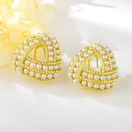 Picture of Zinc Alloy Classic Big Stud Earrings in Bulk