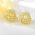 Picture of Zinc Alloy Classic Big Stud Earrings in Bulk