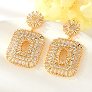 Show details for Staple Big Copper or Brass Dangle Earrings Show details for Staple Big Copper or Brass Dangle Earrings