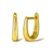 Picture of New Season Gold Plated Delicate Huggie Earrings with SGS/ISO Certification