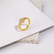 Picture of Shop Gold Plated White Fashion Ring with Wow Elements