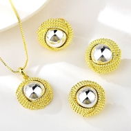 Show details for Dubai Zinc Alloy 3 Piece Jewelry Set with Beautiful Craftmanship Show details for Dubai Zinc Alloy 3 Piece Jewelry Set with Beautiful Craftmanship