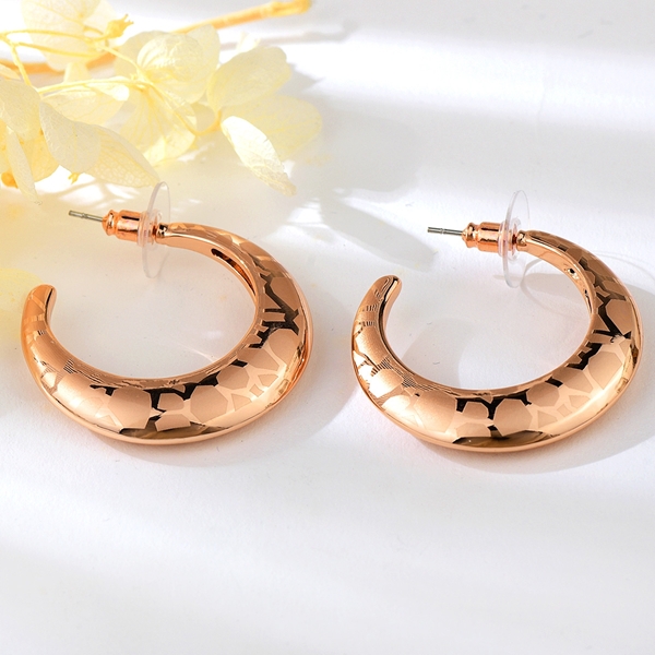 Picture of Fashion Big Zinc Alloy Big Hoop Earrings