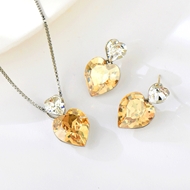 Show details for Great Value Yellow Zinc Alloy 2 Piece Jewelry Set with Full Guarantee Show details for Great Value Yellow Zinc Alloy 2 Piece Jewelry Set with Full Guarantee