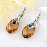 Show details for Copper or Brass Platinum Plated Dangle Earrings with Full Guarantee Show details for Copper or Brass Platinum Plated Dangle Earrings with Full Guarantee