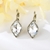 Picture of Purchase Platinum Plated Copper or Brass Dangle Earrings Exclusive Online