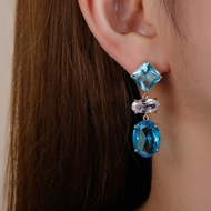 Picture of Luxury Big Dangle Earrings with 3~7 Day Delivery