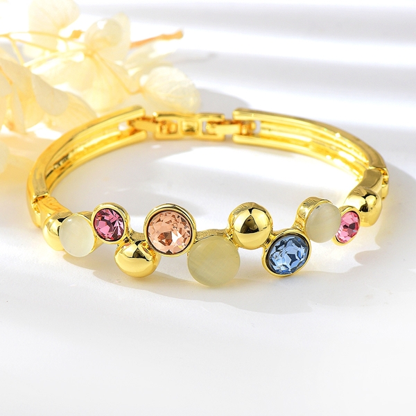 Picture of Delicate Opal Zinc Alloy Fashion Bangle