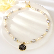 Show details for Attractive White Copper or Brass Pendant Necklace For Your Occasions Show details for Attractive White Copper or Brass Pendant Necklace For Your Occasions