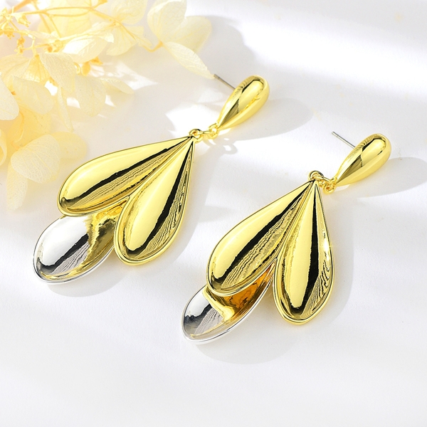 Picture of Fashion Plain Big Dangle Earrings