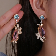 Picture of Filigree Big Flowers & Plants Dangle Earrings