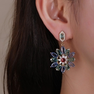 Picture of Luxury Cubic Zirconia Dangle Earrings Online Only