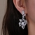 Picture of Luxury Platinum Plated Dangle Earrings of Original Design