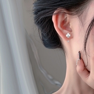 Picture of Cute Flower Small Hoop Earrings with Full Guarantee