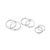 Picture of Cute 999 Sterling Silver Small Hoop Earrings in Exclusive Design