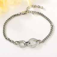 Show details for Nice Cubic Zirconia Delicate Fashion Bracelet Show details for Nice Cubic Zirconia Delicate Fashion Bracelet
