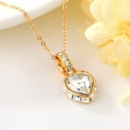 Show details for Nice Swarovski Element Copper or Brass Pendant Necklace Show details for Nice Swarovski Element Copper or Brass Pendant Necklace