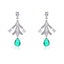 Show details for Low Cost Platinum Plated Party Dangle Earrings with Full Guarantee