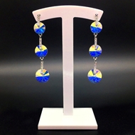 Show details for Copper or Brass Colorful Dangle Earrings at Factory Price Show details for Copper or Brass Colorful Dangle Earrings at Factory Price