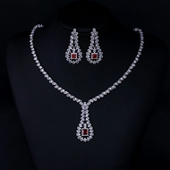Show details for Nickel Free Platinum Plated Copper or Brass 2 Piece Jewelry Set with Easy Return Show details for Nickel Free Platinum Plated Copper or Brass 2 Piece Jewelry Set with Easy Return