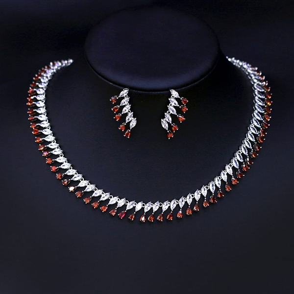 Picture of Party Luxury 2 Piece Jewelry Set of Original Design