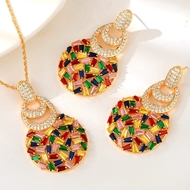 Show details for Party Copper or Brass 2 Piece Jewelry Set with 3~7 Day Delivery Show details for Party Copper or Brass 2 Piece Jewelry Set with 3~7 Day Delivery