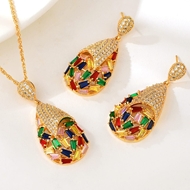 Show details for Party Irregular 2 Piece Jewelry Set of Original Design Show details for Party Irregular 2 Piece Jewelry Set of Original Design