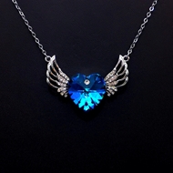 Show details for Bling Party Wing Pendant Necklace Show details for Bling Party Wing Pendant Necklace