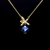 Picture of Sparkling Party Blue Pendant Necklace