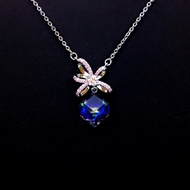 Show details for Beautiful Swarovski Element Platinum Plated Pendant Necklace Show details for Beautiful Swarovski Element Platinum Plated Pendant Necklace