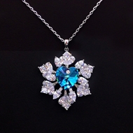 Show details for Staple Snowflake Fashion Pendant Necklace Show details for Staple Snowflake Fashion Pendant Necklace