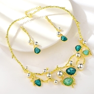 Picture of Zinc Alloy Gold Plated 2 Piece Jewelry Set with Worldwide Shipping