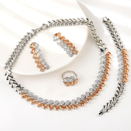 Show details for Need-Now Orange Cubic Zirconia 4 Piece Jewelry Set from Editor Picks Show details for Need-Now Orange Cubic Zirconia 4 Piece Jewelry Set from Editor Picks