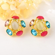 Show details for Charming Colorful Zinc Alloy Dangle Earrings As a Gift Show details for Charming Colorful Zinc Alloy Dangle Earrings As a Gift