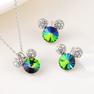 Show details for Fashion Swarovski Element 2 Piece Jewelry Set in Exclusive Design Show details for Fashion Swarovski Element 2 Piece Jewelry Set in Exclusive Design