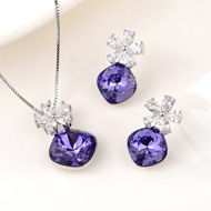 Show details for Fashion Swarovski Element 2 Piece Jewelry Set Online Only Show details for Fashion Swarovski Element 2 Piece Jewelry Set Online Only