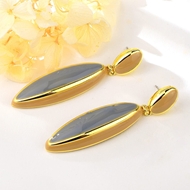 Picture of Hypoallergenic Gold Plated Irregular Dangle Earrings with Easy Return