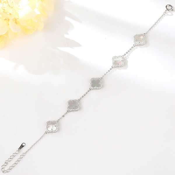 Picture of Popular Cubic Zirconia Party Fashion Bracelet