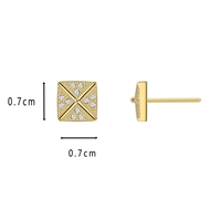 Picture of Fancy Geometric Gold Plated Dangle Earrings