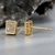 Picture of Nickel Free Gold Plated Geometric Dangle Earrings with No-Risk Refund