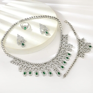 Show details for Good Cubic Zirconia Party 4 Piece Jewelry Set Show details for Good Cubic Zirconia Party 4 Piece Jewelry Set