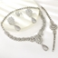 Show details for Buy Platinum Plated Luxury 4 Piece Jewelry Set with Wow Elements
