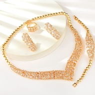 Show details for Bulk Copper or Brass Party 4 Piece Jewelry Set Exclusive Online Show details for Bulk Copper or Brass Party 4 Piece Jewelry Set Exclusive Online