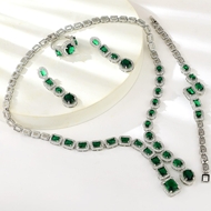 Show details for Buy Platinum Plated Geometric 4 Piece Jewelry Set with Low Cost Show details for Buy Platinum Plated Geometric 4 Piece Jewelry Set with Low Cost