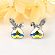 Show details for Wholesale Platinum Plated Swarovski Element Dangle Earrings with No-Risk Return Show details for Wholesale Platinum Plated Swarovski Element Dangle Earrings with No-Risk Return